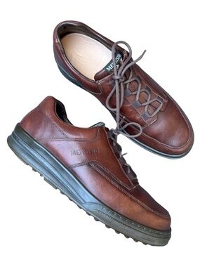 Mephisto Match RunOff  Air Jet Tan Leather Casual Walking Men's Shoes Sz 13